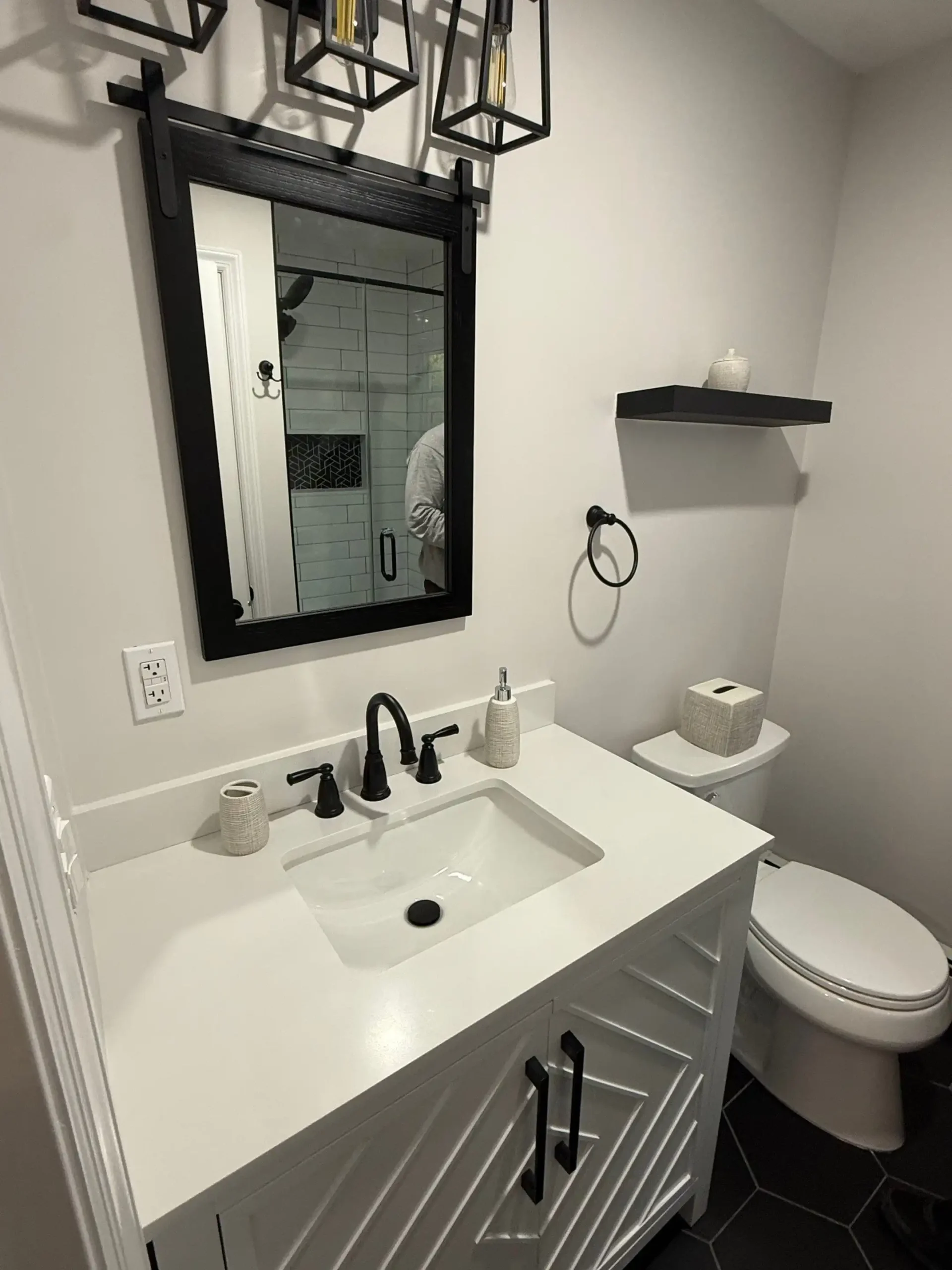 bathroom sink remodeled