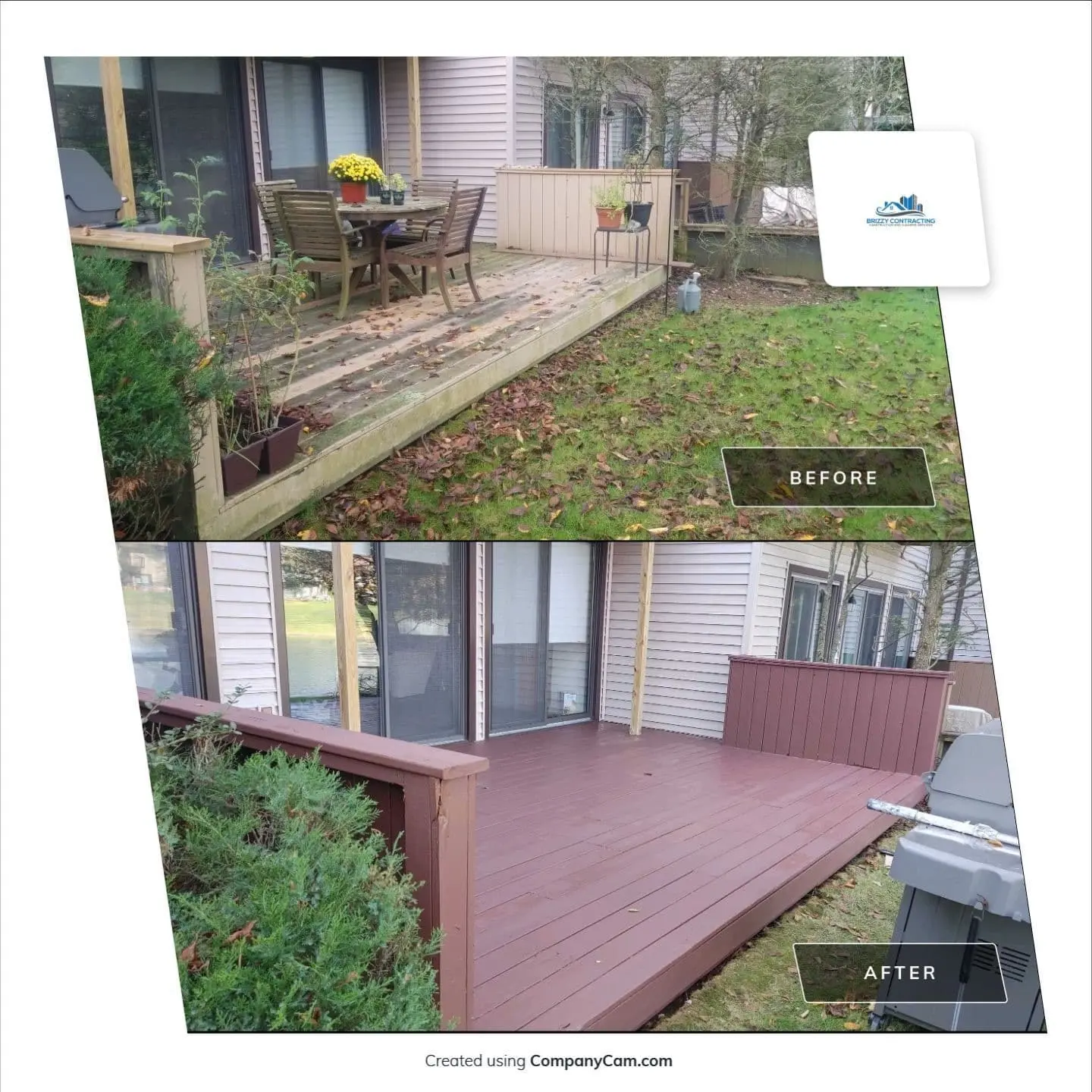 before and after yard