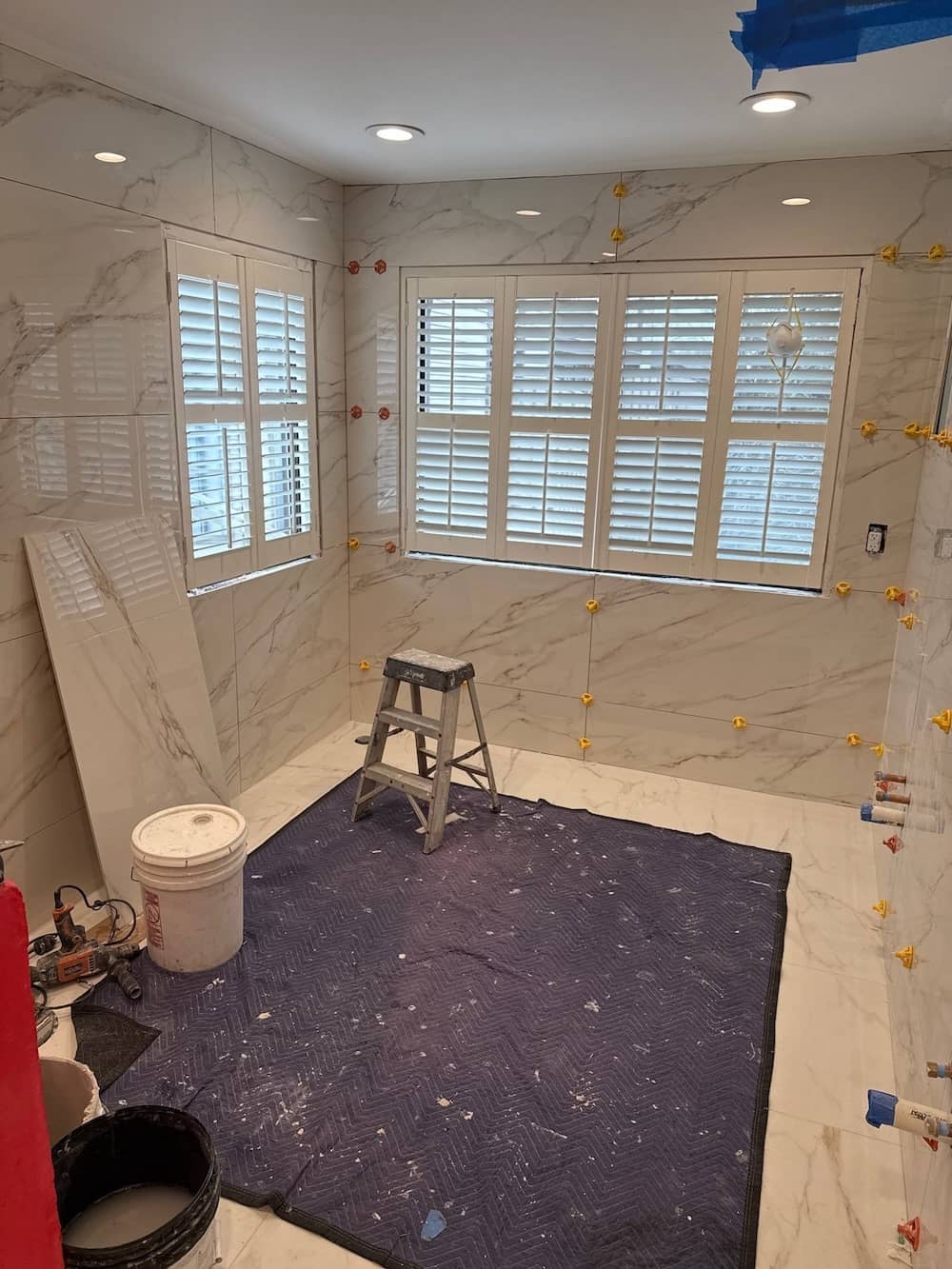 Bathroom Renovation Work in Process