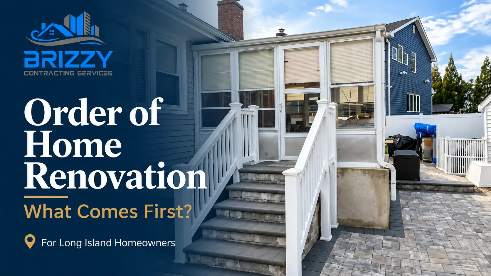 Order of Home Renovation